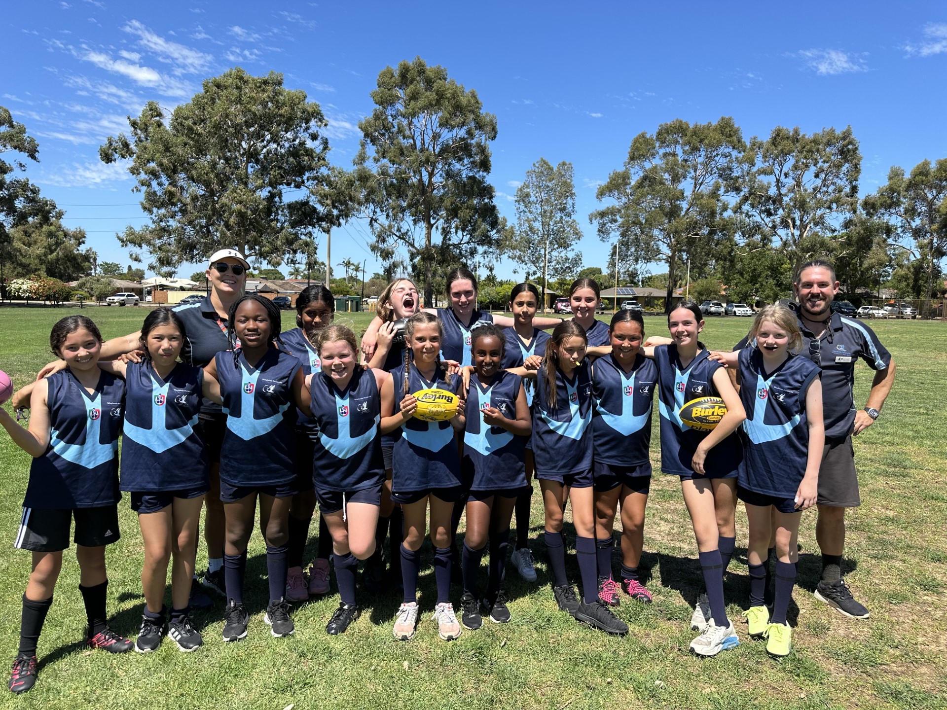 Year 5 6 Girls Footy Mpps